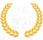 cook international_25 year_emblem